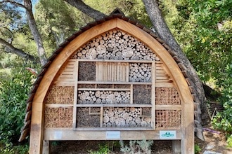 Principato di Monaco con bambini - Giardini Saint Martin - Casa degli insetti impollinatori