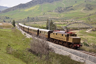 Treno storico in Sicilia