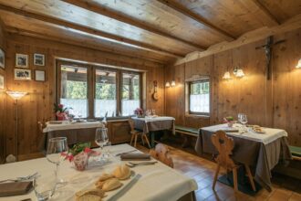 Notte al Parco Paneveggio (TN): la cena