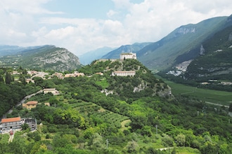 Cammino di Bardolino - Veduta di Rivoli Veronese