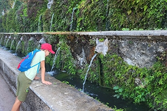 Villa d'Este a Tivoli, 100 fontane