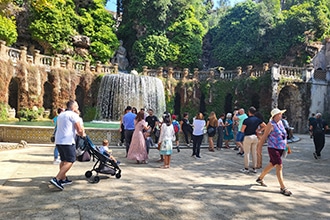 Villa d'Este a Tivoli, Fontana dell'Ovato