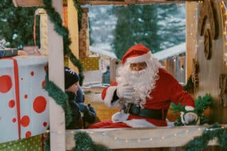 Mercatini di Natale di Levico Terme, Babbo Natale