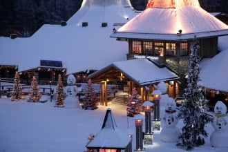 Casa di Babbo Natale a Rovaniemi