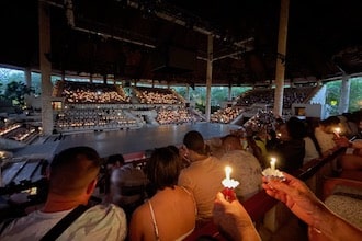 Spettacolo della sera a Xcaret