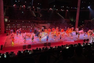 Spettacolo della sera a Xcaret