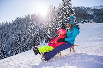 Pista per slittino a Predazzo