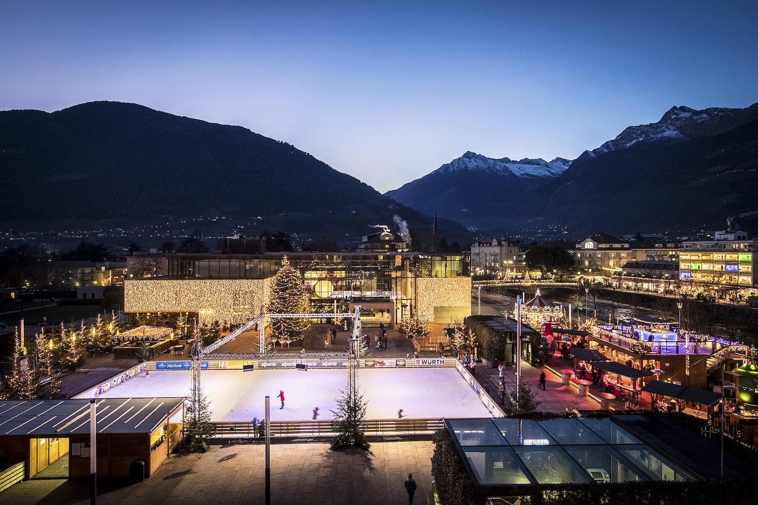 Terme di Merano in inverno