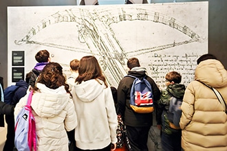 Museo della Scienza e della Tecnologia di Milano, Gallerie di Leonardo
