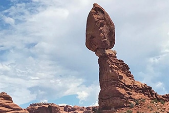 Arches National Park con i bambini, Balance Rock