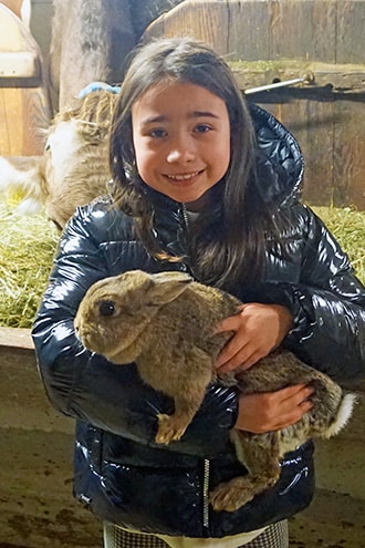 Masi Gallo Rosso Alto Adige, contatto con gli animali