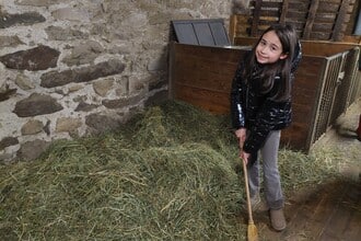 Masi del Gallo Rosso: fattoria didattica all'Oberhausgut di Santa Gertrude (BZ)