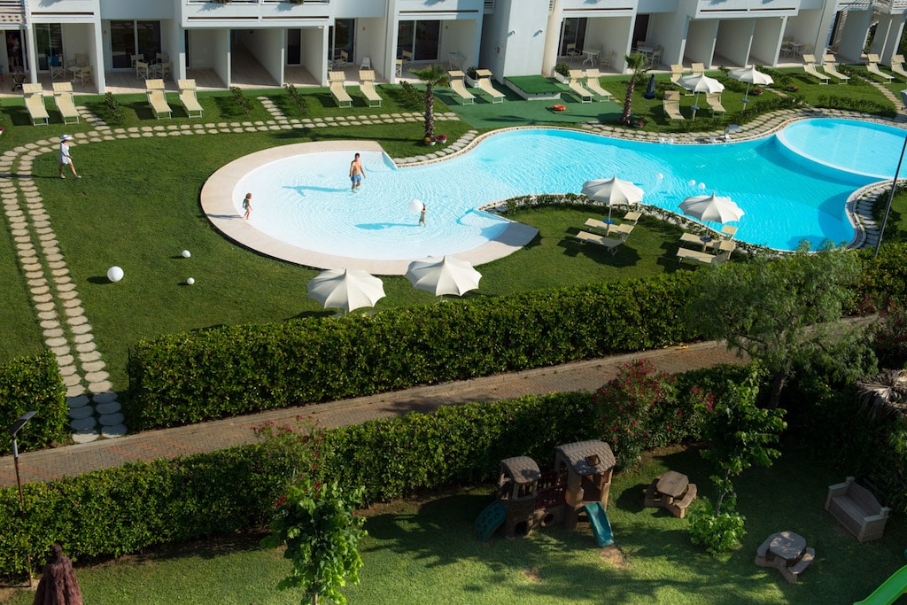 SeaPark Family Resort & SPA a Giulianova per famiglie, piscina esterna panoramica