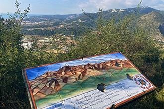 Santa Susanna in Spagna, entroterra