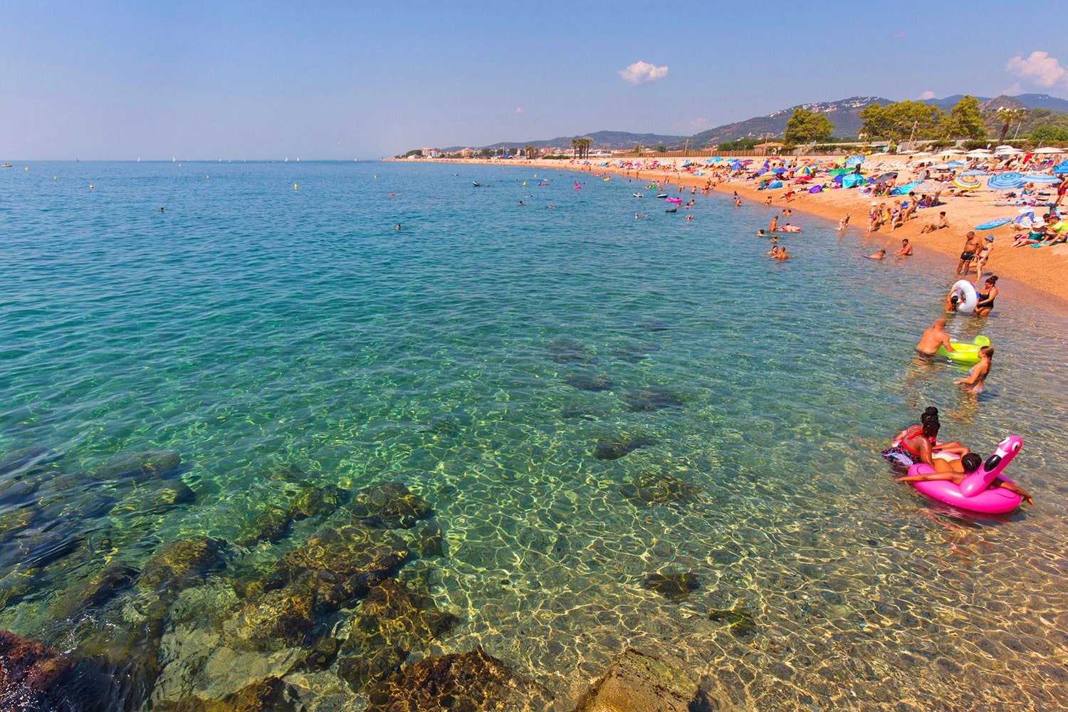 Santa Susanna in Spagna con i bambini, il mare