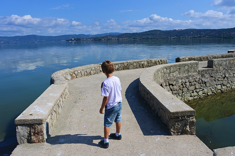 Lago Trasimeno con i bambini, Isola Polvese