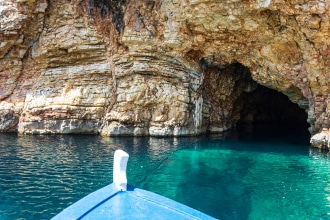 Blue cave Alonissos