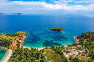 Spiagge Alonissos Kokkinokastro 