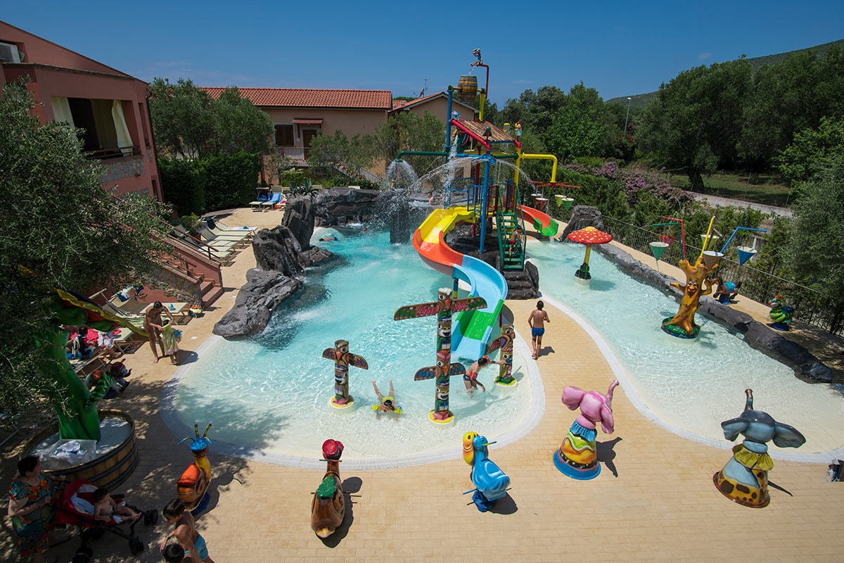 Resort e family Hotel con parco acquatico, Villaggio resort Blue Marine in Cilento