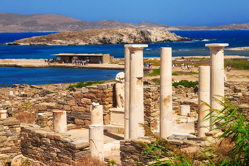 Isole greche con bambini: Delos