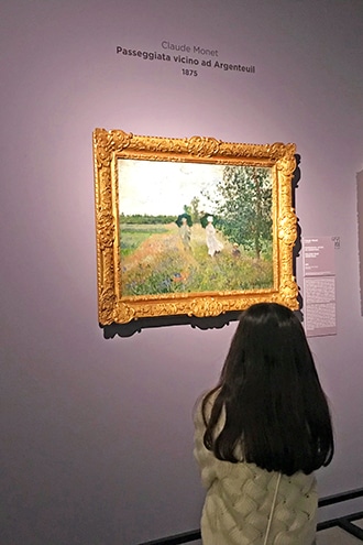 Mostra di Monet a Padova, visita con i bambini