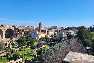 Vista Fori Imperiali e Colosseo