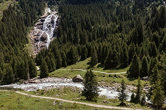 Tirolo, Cascata dello Stubai