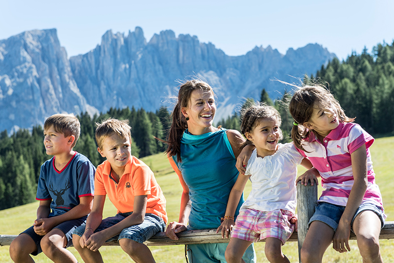 Estate in Val d'Ega con i bambini