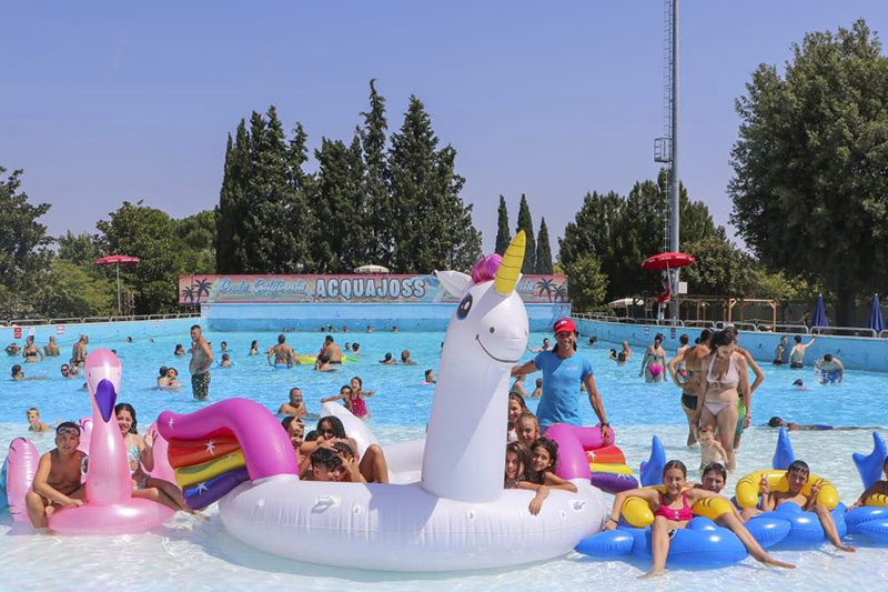 Piscine con bambini all'AcquaJoss