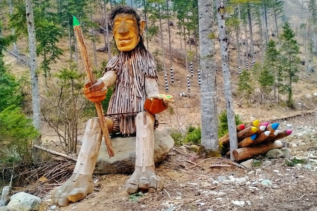 Sentiero dello Spirito del bosco.