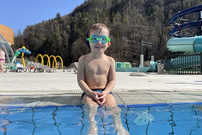 Terme di Laško, Spray park estivo con i bambini