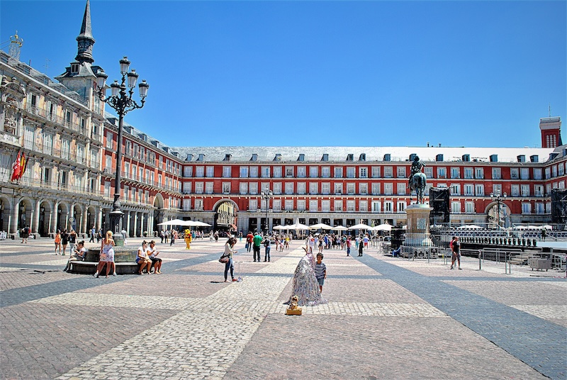 Plaza Major a Madrid