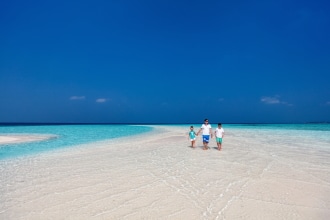 Maldive con bambini