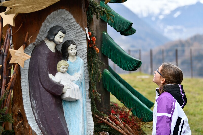 Ossana: il borgo dei presepi