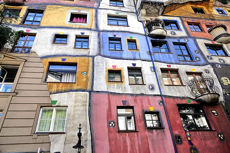 Hundertwasserhaus a Vienna