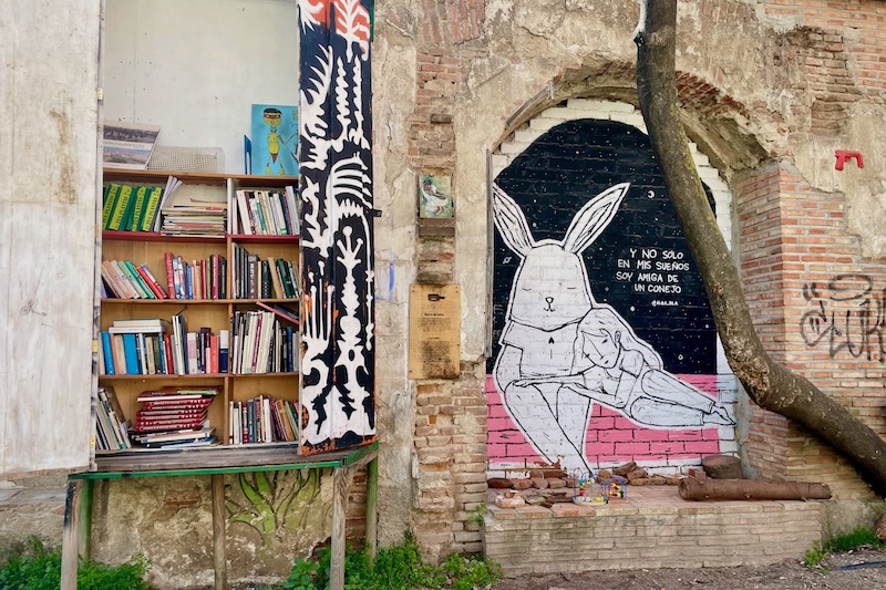 Quartiere Lavapies a Madrid