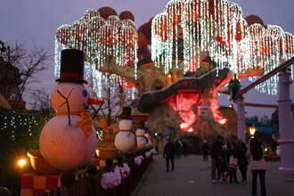 Gardaland Magic Winter: lo spettacolo di chiusura