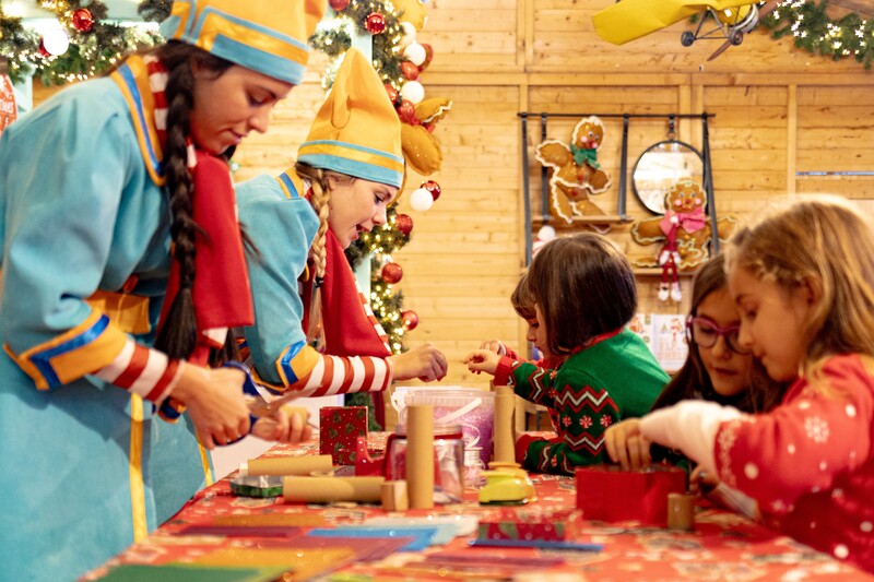 Flover: il Villaggio di Natale. I laboratori per bambini