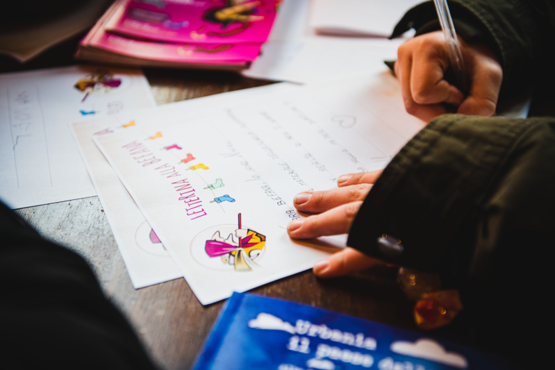 La Festa della Befana di Urbania: l'ufficio postale della Befana