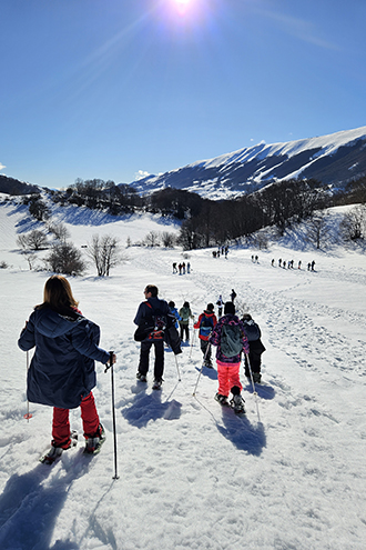 Ciaspolate a Pescocostanzo con Abruzzo Wild