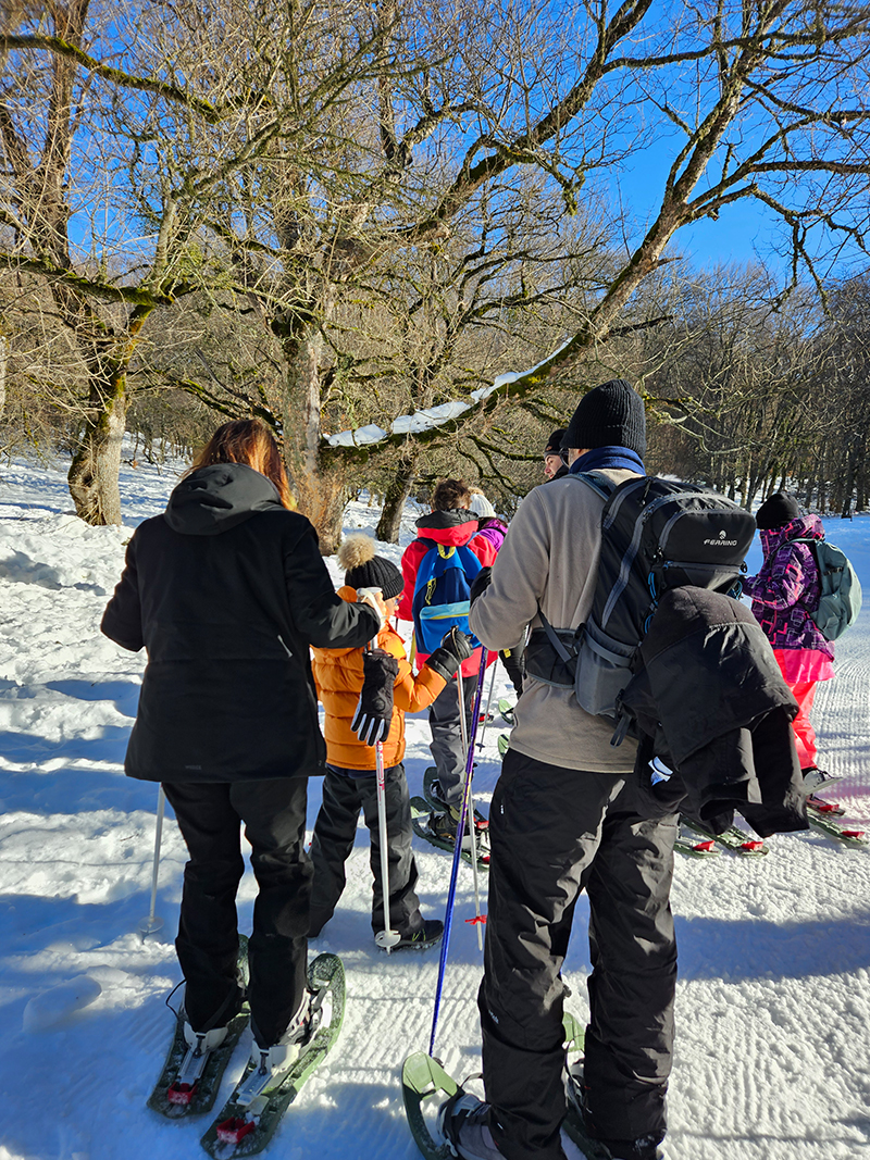 Ciaspolate a Pescocostanzo con Abruzzo Wild © M. Rosellini