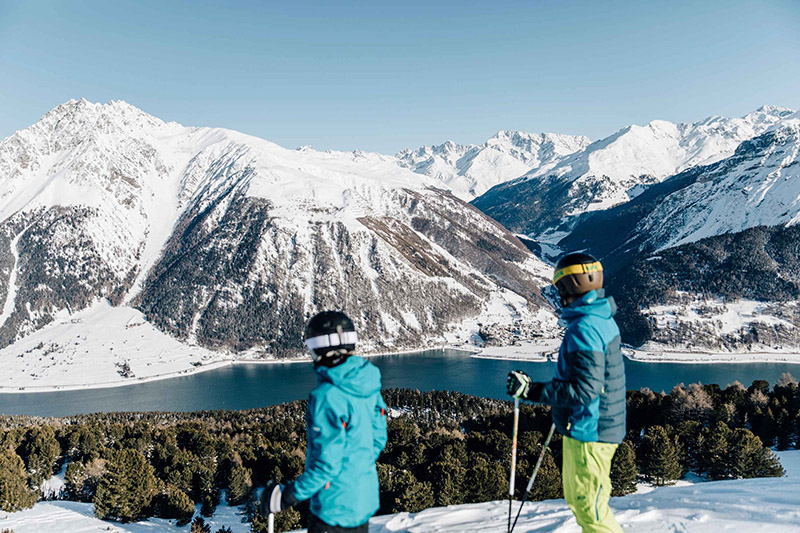 Piste da sci in Val Venosta