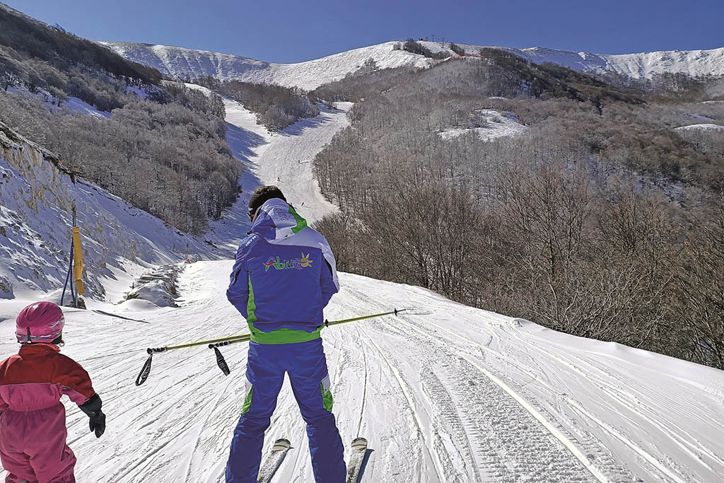 Campo Felice, piste da sci