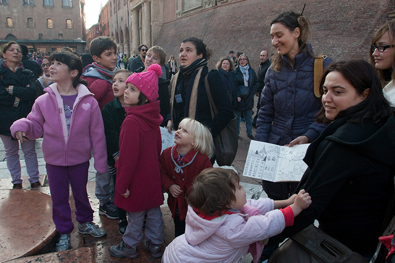 Tour per famiglie a Bologna © Walk ‘n Ride Travel