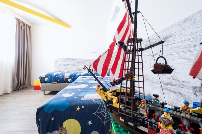 Hotel Meridiana, suite a tema LEGO