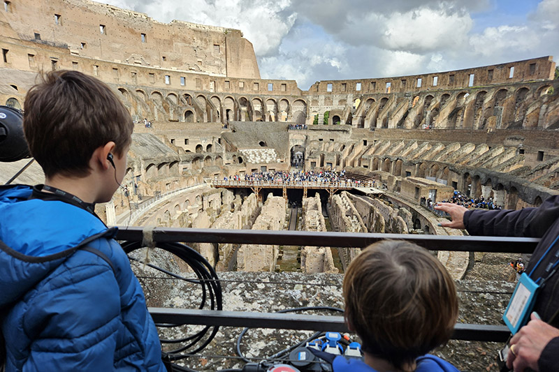 Visita guidata per bambini al Colosseo