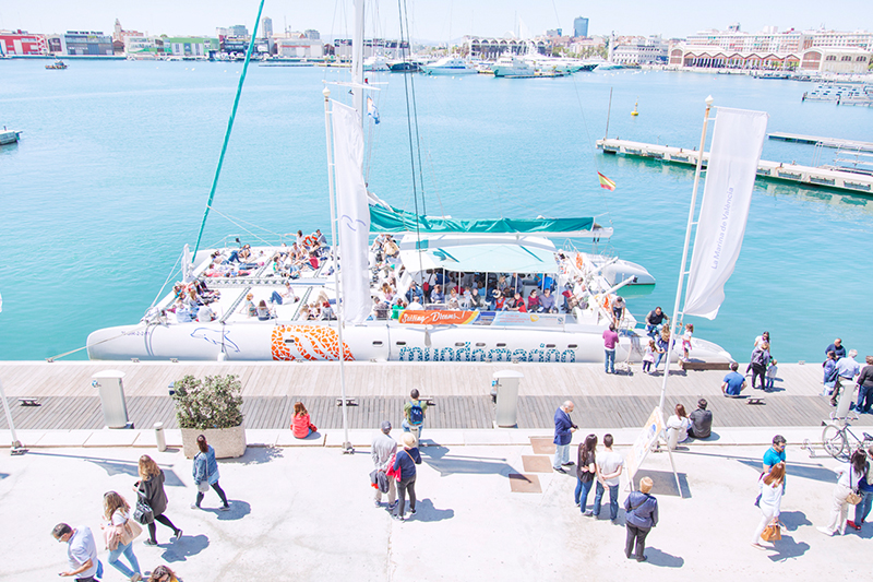 Marina di Valencia, panoramica