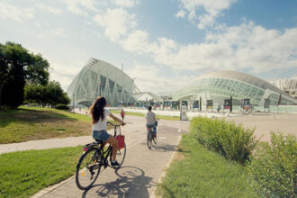 Valencia in bicicletta