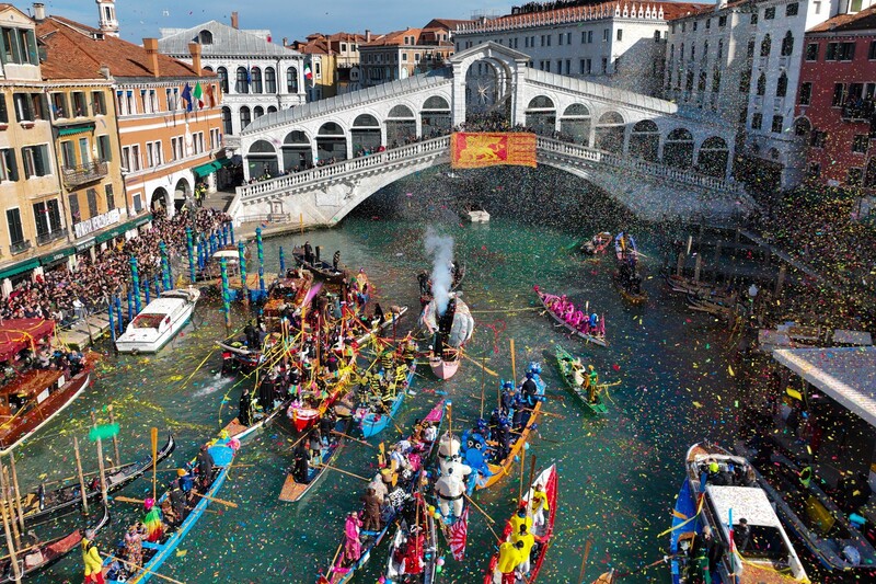 Il Carnevale di Venezia: il Corteo acqueo