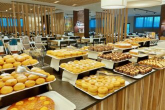 Lino delle Fate con bambini, buffet colazione